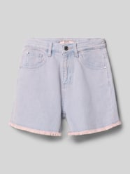 Szorty o kroju regular fit w stylu denimu od GUESS - 15