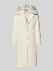 Regular fit lange jas met reverskraag, model 'Karole' van Guess - 6