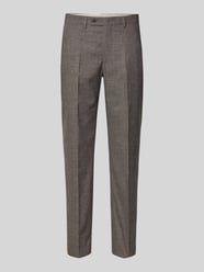 Slim Fit Anzughose mit Bügelfalten von Christian Berg Men - 29