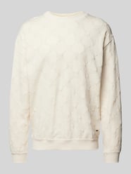 Sweatshirt mit gerippten Abschlüssen von JOOP! Collection Beige - 47