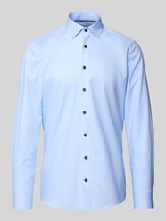 Body fit zakelijk overhemd met kentkraag van OLYMP Level Five - 6