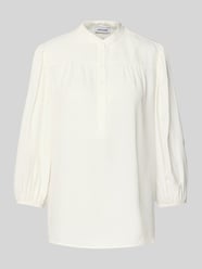 Blusenshirt mit kurzer Knopfleiste von More & More - 11