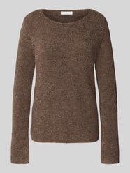 Regular Fit Strickpullover aus Schurwoll-Mix mit Alpaka-Anteil von Marc O'Polo - 35