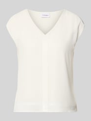 T-shirt met V-hals van COMMA - 39