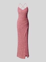Abendkleid mit Pailletten von V.M. - 45