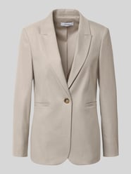 Regular fit blazer met reverskraag en knoopsluiting van comma - 43
