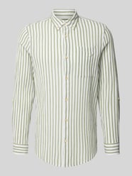 Regular Fit Freizeithemd mit Button-Down-Kragen von Scotch & Soda Grün - 24