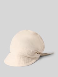 Czapka wiązana z detal z logo od Loevenich - 1
