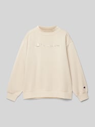 Sweatshirt mit Label-Stitching von CHAMPION Beige - 29