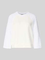 Relaxed Fit Pullover mit Strick-Besatz von Marc Cain - 23