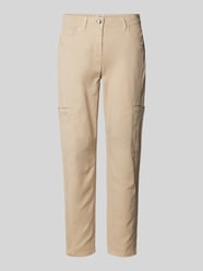Spodnie materiałowe o luźnym kroju z elastycznym pasem model ‘Kiara’ od Gerry Weber Edition - 36