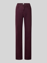 Body Fit Gerade Hose aus Lyocell-Mix mit Modal-Baumwoll-Anteil Modell 'CAROLA' von Brax Bordeaux - 19