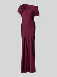 One-Shoulder-Abendkleid aus Satin Modell Modell 'NEAGAN' von Lauren Ralph Lauren - 15