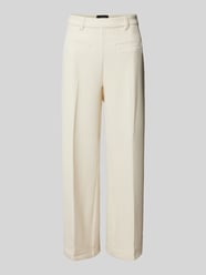 Wide Leg Stoffhose mit Strukturmuster Modell 'Mara' von ROSNER - 3