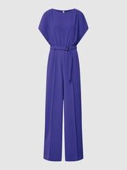 Jumpsuit mit Rundhalsausschnitt von comma - 35