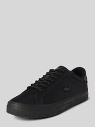 Sneaker mit Logo-Applikation Modell 'POWERCOURT' von Lacoste Schwarz - 46