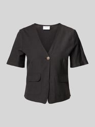 Regular Fit Bluse mit Knopfverschluss und Pattentaschen von Vila - 11