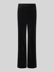 Straight Fit Hose aus Velours Modell 'HELLA' von YAS - 23
