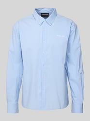 Oversized Freizeithemd mit Knopfleiste von Pegador - 8