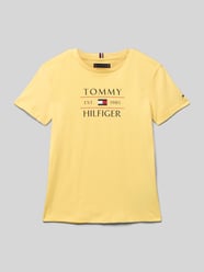 T-Shirt mit Label-Print von Tommy Hilfiger Teens - 17