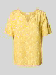 Slim Fit Blusenshirt mit Tunikakragen von Christian Berg Woman - 13