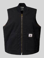 Weste mit Reißverschluss und Label-Detail von ANOTHER COTTON LAB - 16