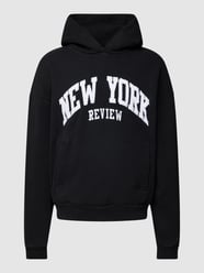 Hoodie mit Label-Stitching von REVIEW Schwarz - 17