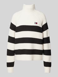 Gebreide pullover met labelstitching van Tommy Jeans - 8