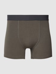 Boxershort met elastische band, model 'Classic' van Colorful Standard Bruin - 19