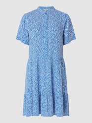 Kleid mit floralem Muster Modell 'Lecia' von mbyM Blau - 34
