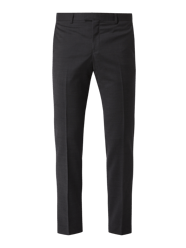 Slim fit pantalon met stretch, model 'Las' van Matinique Grijs / zwart - 35