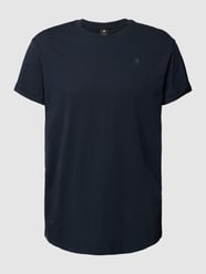 T-Shirt aus Baumwolle mit Label-Detail von G-Star Raw Blau - 20