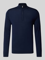 Regular fit schipperstrui van zuivere merinowol, model 'TRAY' van SELECTED HOMME - 41