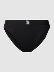 Slip mit Label-Detail Modell 'RIB' von HUGO CLASSIFICATION Schwarz - 46