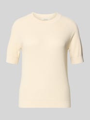 regular fit gebreide trui van viscose-katoenmix model 'ELINNA' van Selected - 32