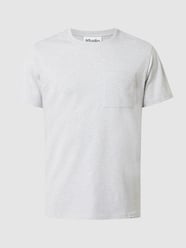T-Shirt mit Brusttasche  von Seidensticker Studio Grau / Schwarz - 46