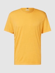 T-Shirt in melierter Optik von Tom Tailor Gelb - 37
