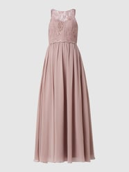 Abendkleid aus Spitze und Chiffon  von Mascara Lila - 9