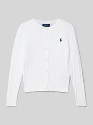 Cardigan met logostitching van Polo Ralph Lauren Teens - 23