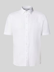 Slim Fit Freizeithemd aus Leinen-Mix von Jake*s - 27