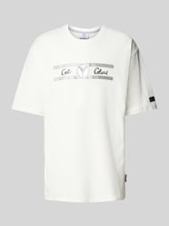 T-shirt met labelprint van CARLO COLUCCI - 32