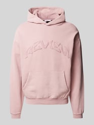 Hoodie mit Label-Detail von REVIEW Pink - 9