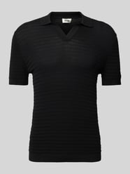 Regular Fit Poloshirt mit V-Ausschnitt Modell 'BRAIAN' von Drykorn - 1