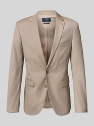 Super Slim Fit 2-Knopf-Sakko mit Pattentaschen von MCNEAL Beige - 25