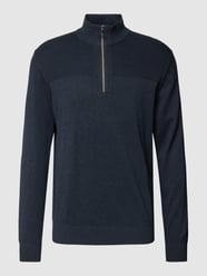 Strickpullover mit Rollkragen von Christian Berg Men Blau - 7