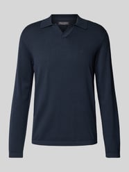 Pullover mit Kaschmir-Anteil von Marc O'Polo Blau - 33