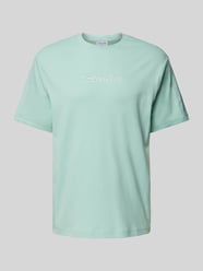 T-Shirt mit Label-Detail von CK Calvin Klein Grün - 20