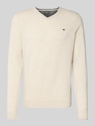 Regular Fit Pullover mit Kaschmir-Anteil Modell 'Merino' von Fynch-Hatton - 37