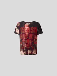 T-Shirt mit Motiv-Print von R13 Grau / Schwarz - 31