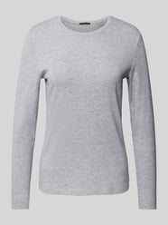 Longsleeve met ronde hals van Zero Grijs / zwart - 48